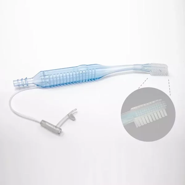 Detalles del cabezal de cepillo de dientes con succión oral de silicona