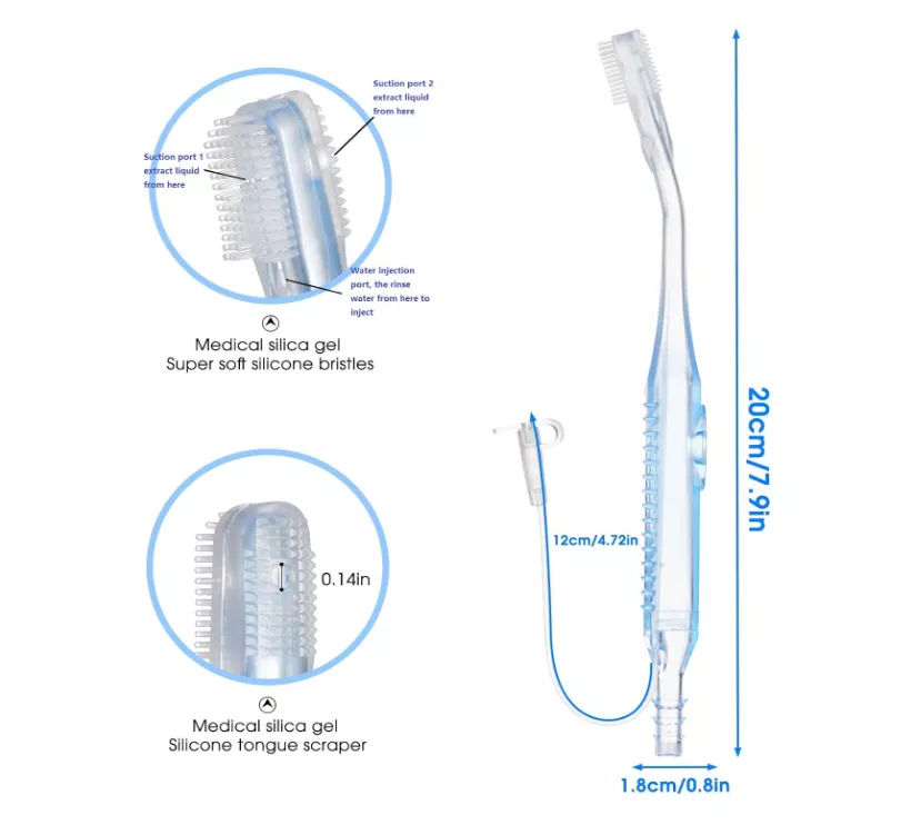 Parámetros del cepillo de dientes de succión oral de silicona - 1<br srcset=