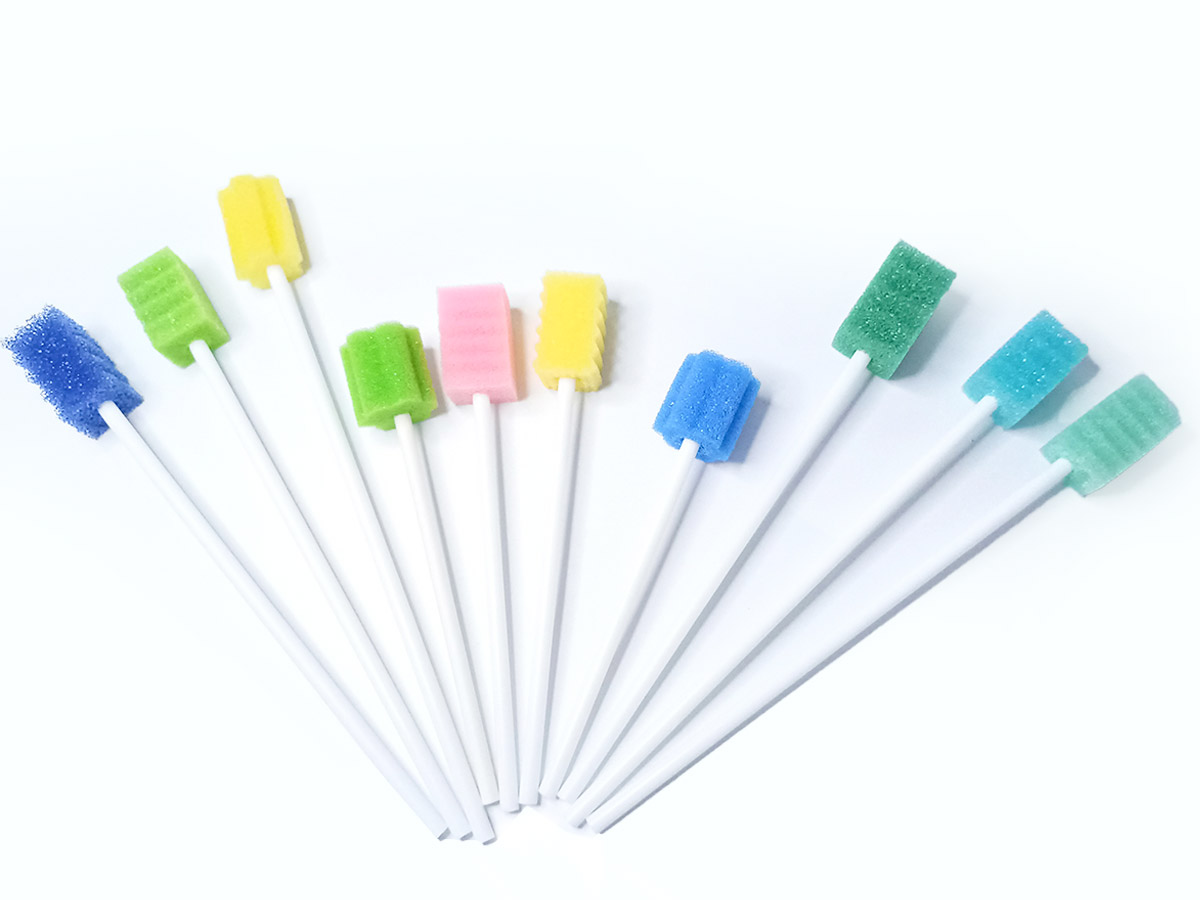 Size of Oral Care Swab