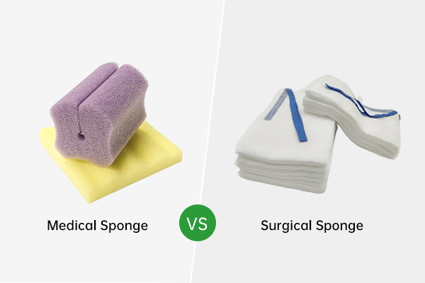 Medizinischer Schwamm VS Chirurgischer Schwamm