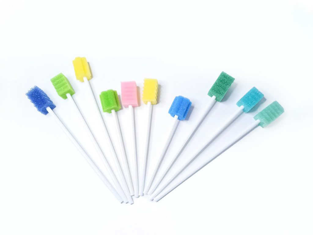 Size of Oral Care Swabs
