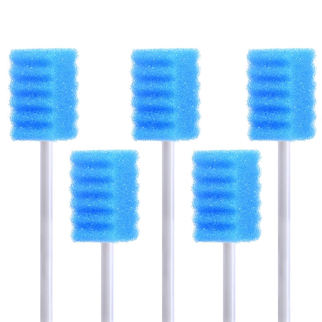 Blue Head Mouth Swabs
