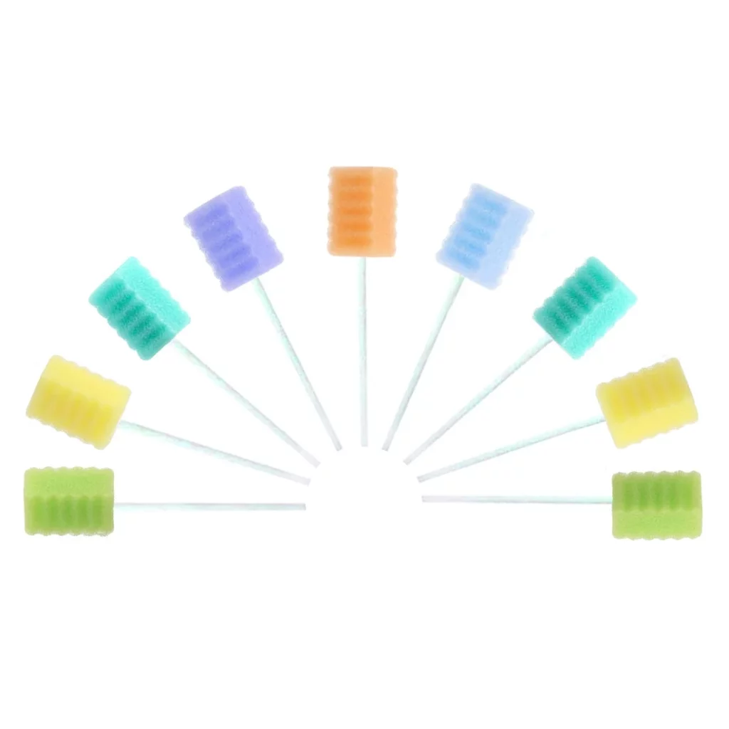 Different Colors of Mouth Swabs